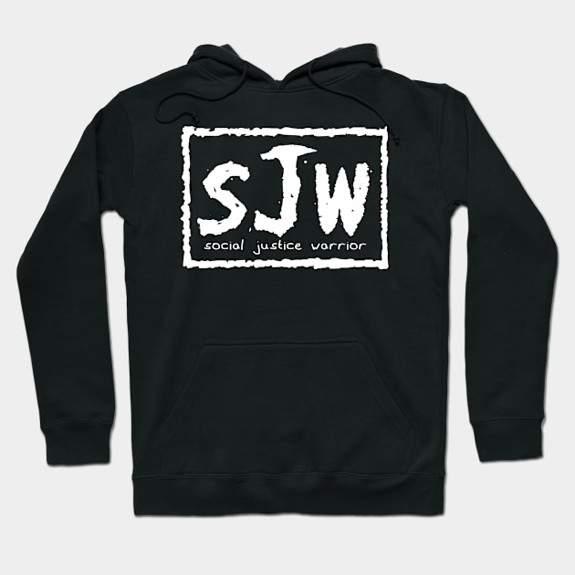 SJW - Social Justice Warrior Hoodie by CreatureCorp